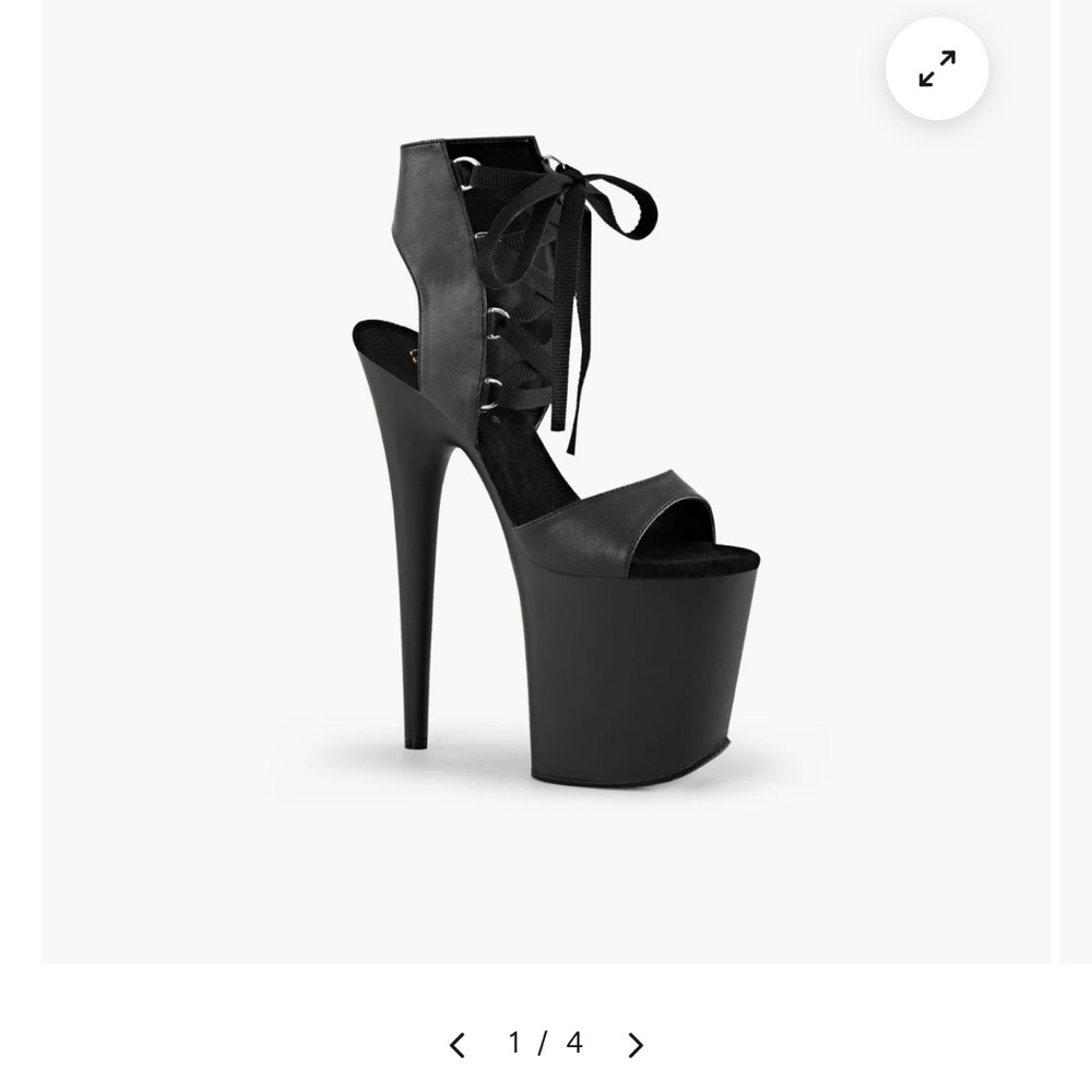 Pleaser 8 inch platform heels